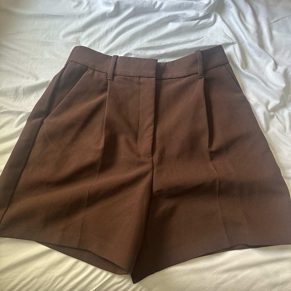 Abercrombie & Fitch Women's Tan Shorts
